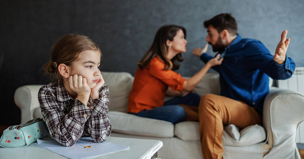 parents fighting over child